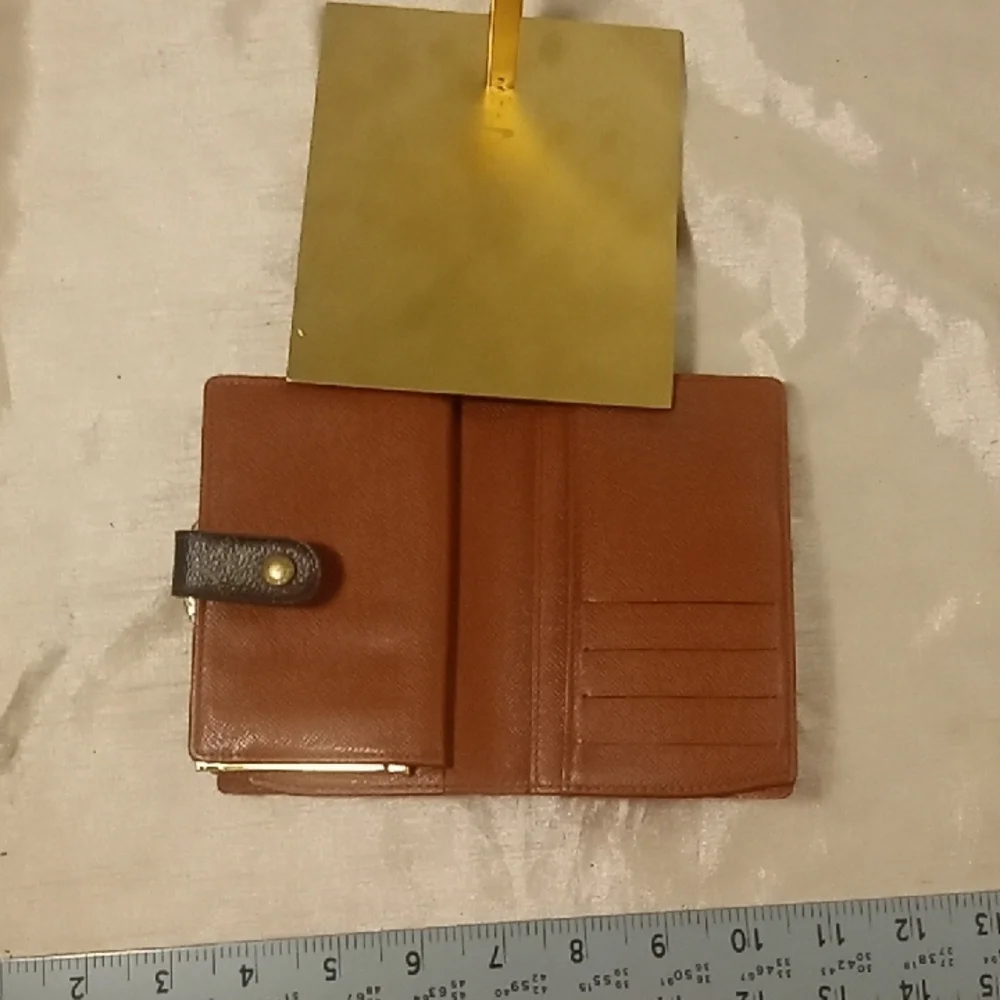 Louis Vuitton Brown Monogram Canvas Wallet